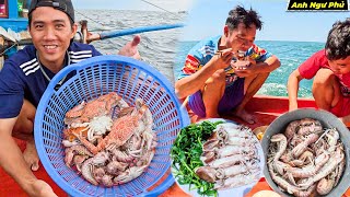 Bữa Cơm Đơn Giản Sau Giờ Làm Việc Của Ngư Dân | Anh Ngư Phủ