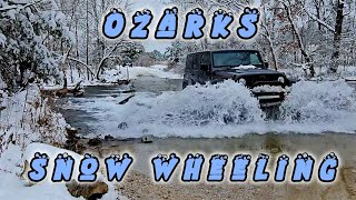 Snow Wheeling With OJT / Mark Twain National Forest