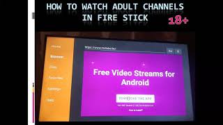 How to watch Adult channels in Fire Stick