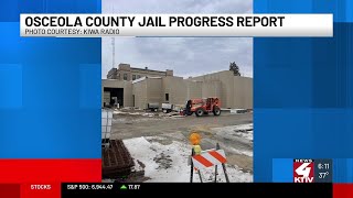 Walls are up at the new Osceola County Jail as work continues on the facility