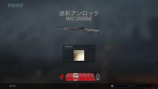 【COD:MW】SR platinum迷彩解除