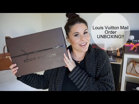 Louis Vuitton Mail Order UNBOXING 2016♡ Louis Vuitton Mail Order UNBOXING 2016♡