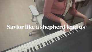 [찬송가442]선한 목자 되신 우리 주/savior like a shepherd lead us/jazzpiano/찬송가재즈/재즈피아노/