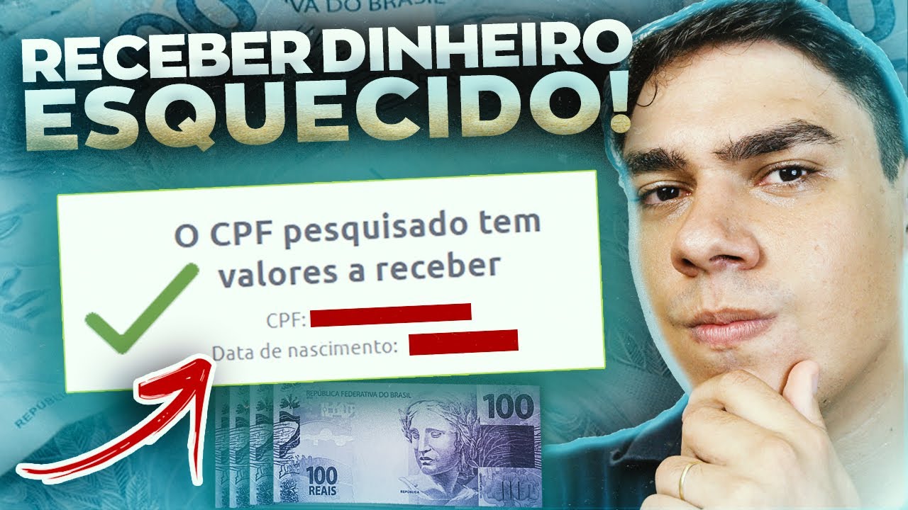 Como Saber Se TENHO DINHEIRO ESQUECIDO No BANCO CENTRAL | VALORES A ...