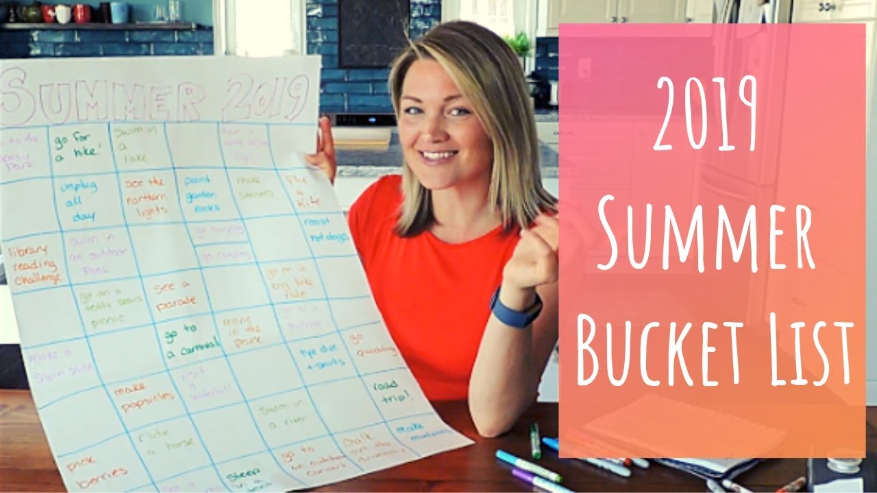 2019 Summer Bucket List | Fun Ideas For Families - YouTube