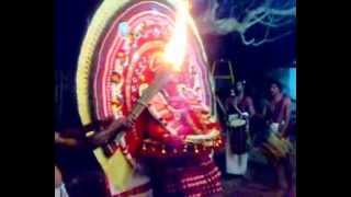 Pattuvam Vadakkekkavu kaliyaamballi theyyam