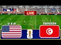 UNITED STATES vs TUNISIA - FIFA World Cup 2026 FINAL || Live Football Match | PES 21