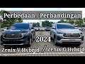 Perbedaan | Perbandingan | Toyota Innova Zenix G Hybrid dengan Innova Zenix V Hybrid Tahun 2024