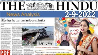 02 September 2022 | The Hindu Newspaper Analysis in English | #upsc #IAS