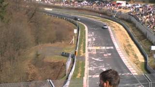 HARD HEAVY BMW CRASH UNFALL Nordschleife Nurburgring Carfriday Karfreitag 2009.mpg