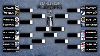 2024 NHL Stanley Cup Playoffs FULL BRACKET Predictions