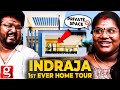 Indraja- வுக்கு இவ்ளோ பெரிய Bed-ஆ🤩 இந்த வீடு எனக்கு அவ்ளோ கொடுத்துருக்கு😍Exploring Indraja Home 🏠