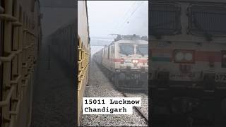 Haldaur Arrival Chandigarh 15011#train #publictransport #railway #bijnor #15011