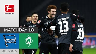 4 Goals! Werder's pure efficiency! | Hertha Berlin - Bremen | 1-4 | All Goals | MD 18 – BuLi 20/21