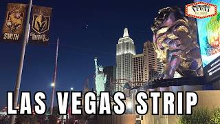 Walking Las Vegas Strip During Game 1 Stanley Cup Final Tuesday Night