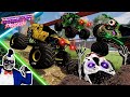 Monster Jam INSANE Racing, Freestyle and High Speed Jumps #64 | BeamNG Drive | Grave Digger