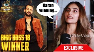 Bigg Boss 18 GRAND FINALE: Shrutika Arjun FIRST REACTION On Karan Veer Mehra Winning The Show!