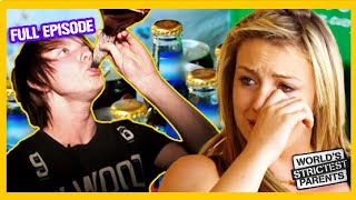 Party Teen Threatens to Stab Mom😳 | Full Episode | World's Strictest Parents
