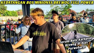 KEDATANGAN MAS DIKA MINIONSS‼️BREWOG AUDIO FULL POWER PRE KARNAVAL PURWOHARJO BANYUWANGI