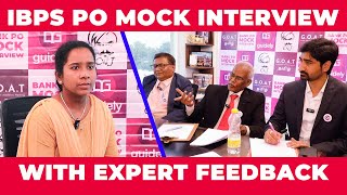 IBPS PO Mock Interview 2024-25 | Questions \u0026 Answers with Expert Feedback