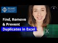How To Highlight And Remove DUPLICATES In EXCEL - Easy And Fast!