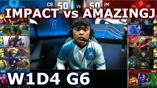 IM vs C9 W1D4 - IMPACT VS AMAZINGJ Player Experience Stream (w/ Zig) | Group B LoL S6 Worlds 2016