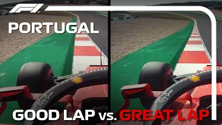 Good Lap vs. Great Lap, with Charles Leclerc | Portuguese Grand Prix