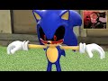 do not draw sanic in gmod... sonic mecha sonic sanic