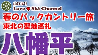 スキー【八幡平バックカントリー】滑りたくなる大斜面が無限にひろがる八幡平で春スキー。アスピーテラインも間もなく開通！ ＃スキー ＃SKI ＃バックカントリー ＃八幡平 #Vlog