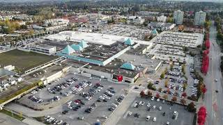 Guildford Town Centre Surrey BC Aerial View