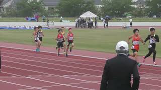 ⑭56年男子800m1組目 第７５回足立区民陸上競技大会20220429