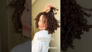 Finalizando cabelo cacheado em 10 passos #shorts #cachos #finalização