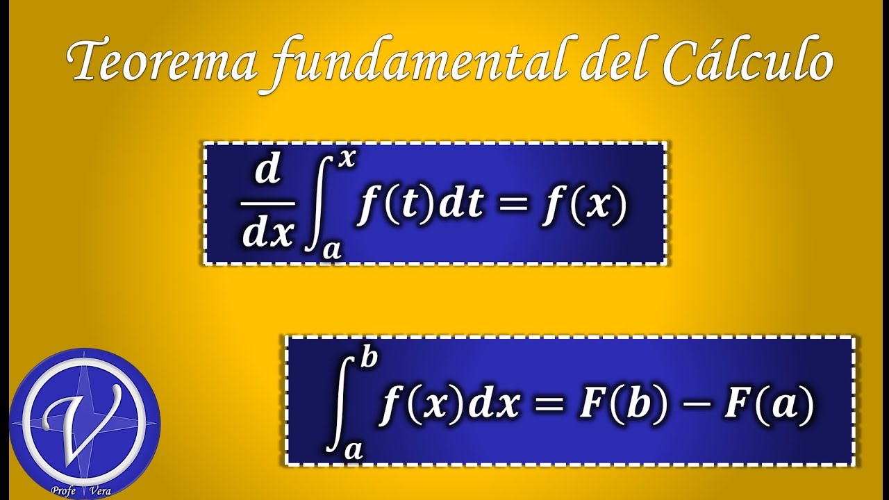 Teorema Fundamental Del Cálculo - YouTube