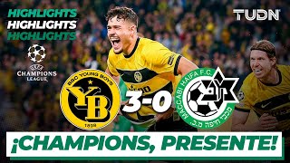 HIGHLIGHTS | Young Boys 3-0 Maccabi Haifa | UEFA Champions League-Playoffs | TUDN