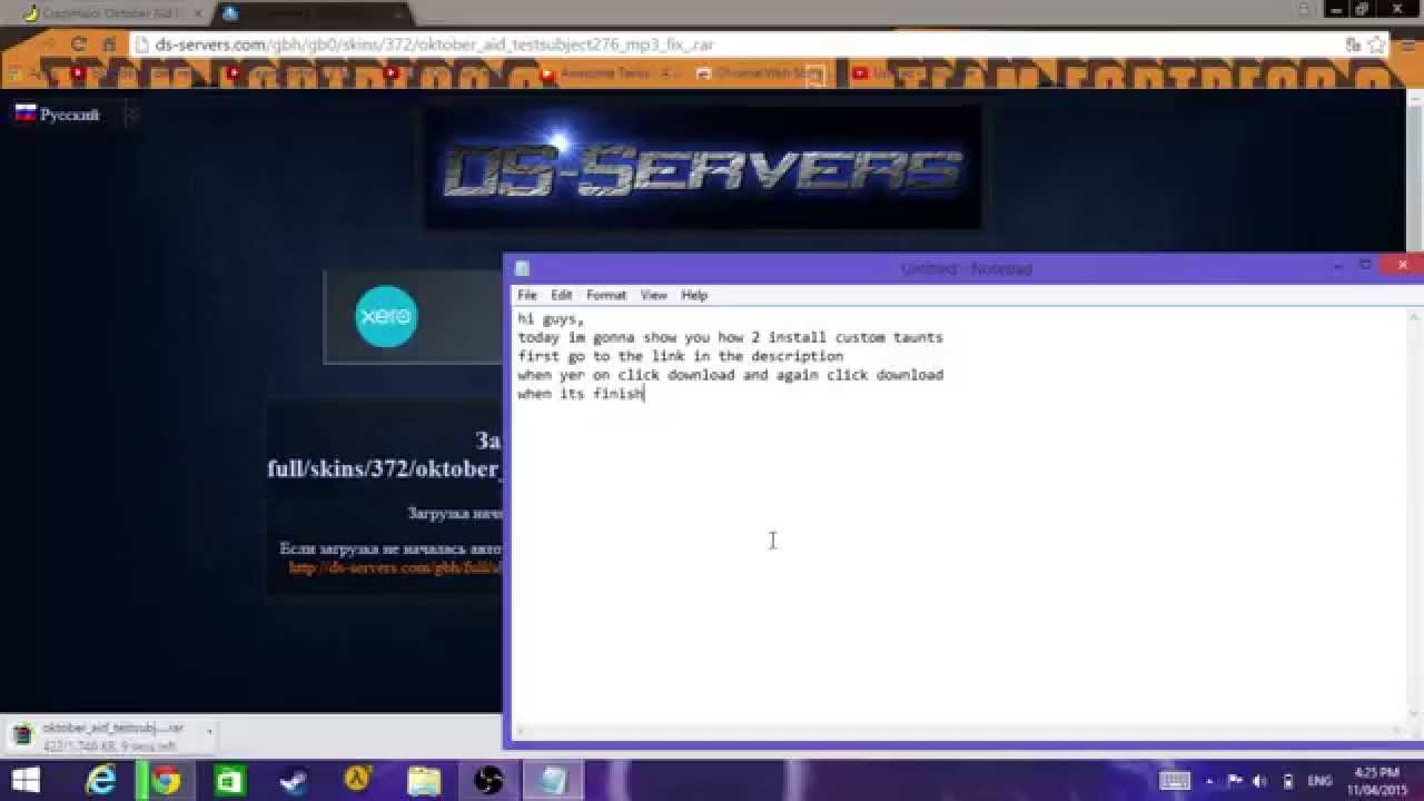 How To Install Custom Taunts In Tf2 2015 Youtube