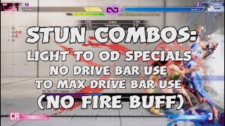 SF6: Mai Stun Combos (No Fire Buff)