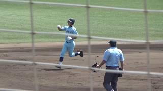 【春季近畿大会】2019/5/25　高田vs近江　２回[１－２]