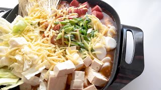 Easy Korean Army Stew Recipe - Budae Jjigae [10 Minute Prep!]