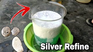 How to Refine Silver/To Refine a big amount of silver/Silver recovery #business #silver