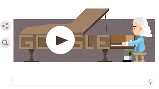 Animated Google Doodle - Inventor of the Piano Bartolomeo Cristofori