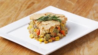 Veggie-Packed Chickpea Pot Pie