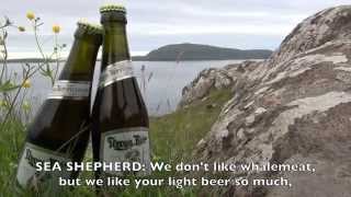 Sea Shepherd Light beer commercial from the Faroe Islands