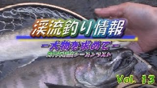 渓流釣り情報vol13　気仙川　岩手県内河川