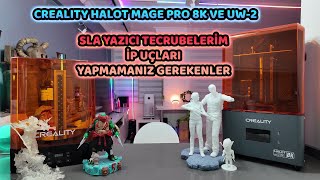 Halot Mage Pro 8K - UW2 ve SLA Yazıcı Tecrubelerim