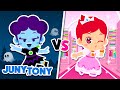 Princess vs. Princess | Cinderella, Zomberina, Snow White | +More Kids Songs & Stories | JunyTony