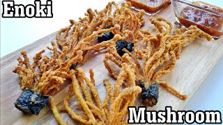 Crispy Fried Enoki Mushroom