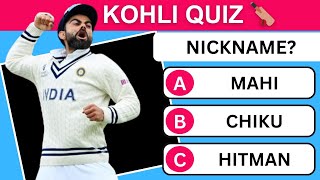 Kohli Quiz | How Well Do You Know Virat Kohli? 🏏