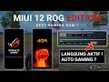 No 1 Gaming Rom Smooth 90 FPS PUBG Mobile🔥MIUI 12 ROG + AGNI 9.4 Kernel 2,46 GHz Redmi Note 5 pro