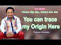 Origin of Odumeje | Old music