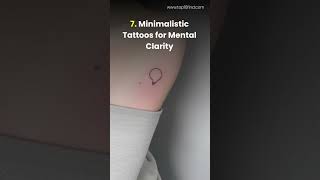 Best Tattoo Ideas for Overcoming Anxiety & Depression | Inspirational Mental Health Tattoos